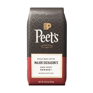 美国Peet's Coffee皮爷咖啡迪克森少校招牌咖啡豆 现货可代磨粉
