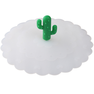 硅胶密封玻璃水杯杯盖子通用杯盖