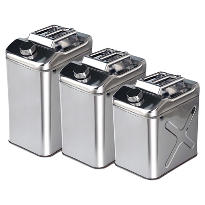 加厚不锈钢备用油箱专用桶