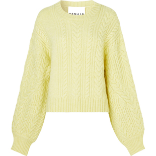 【折扣】REMAIN Birger Christensen女秋冬绞花混纺毛衣