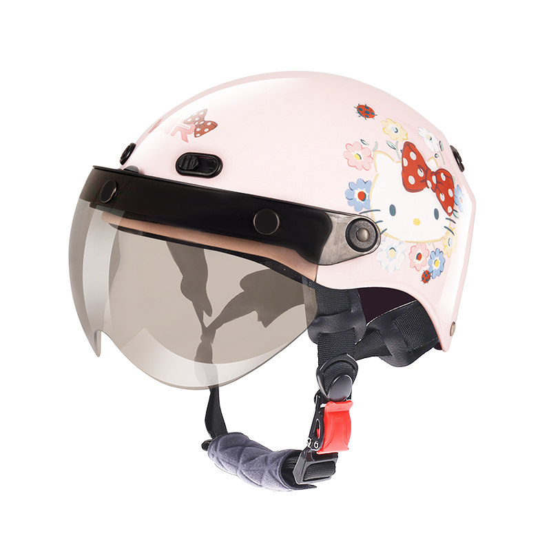 VAR新国标3C认证冬季保暖电动摩托车四季通用头盔男女半盔安全帽