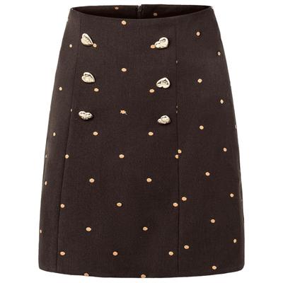 【奥莱】MAXRIENY复古小鱼尾半身裙高腰鱼尾裙