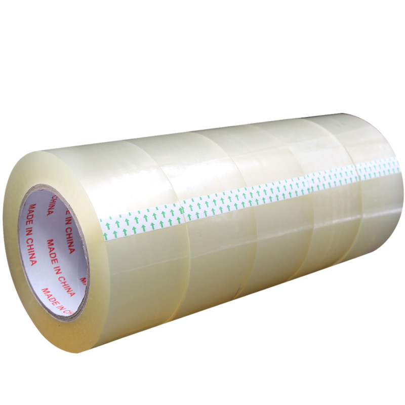 万胶鼎/透明胶带宽4.5cm封箱胶带封箱带封口包装淘宝警示语胶带