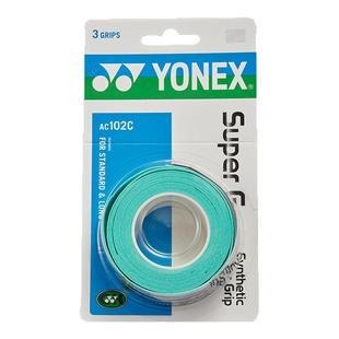 YONEX尤尼克斯羽毛球拍手胶AC102C防滑吸汗带三条装yy手柄缠绕带