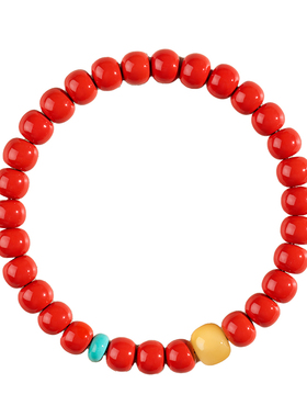 【事事如意】朱砂手串男女款