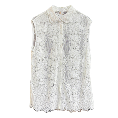 大N货！无袖背心蕾丝衬衫上衣