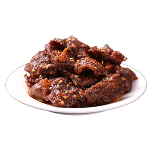 湘老蔡休闲零食麻辣牛肉100g湖南怀化新晃特产开罐即食熟食罐头