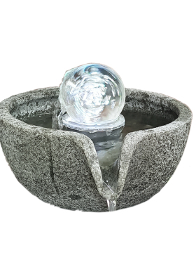 多层流水盆水幕墙带出水口流水钵