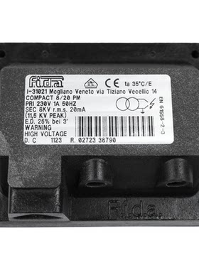 FIDA飞达1*8KV2*5KV点火变压器