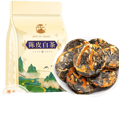 景福山陈皮白茶小茶饼