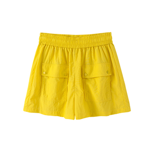 晶咕白标DADATATA多巴胺工装短裤女夏季大码裤子