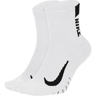 Nike/耐克正品MULTIPLIER ANKLE男女休闲运动袜两双装 SX7556-906