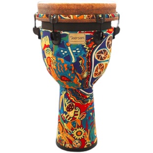 瑞盟鼓皮非洲鼓REMO杰静品牌10寸12寸成人金贝鼓丽江手鼓演出录音