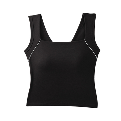 露背吸湿瑜伽健身训练运动背心