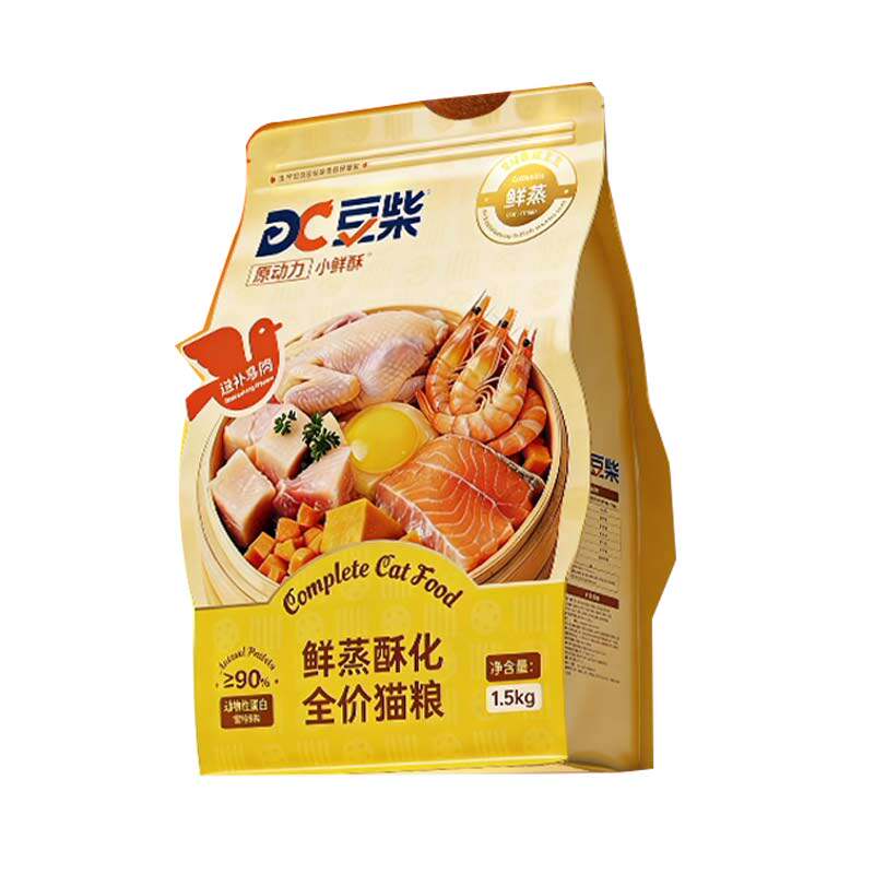 豆柴鲜蒸全价猫粮乳鸽真鲜肉