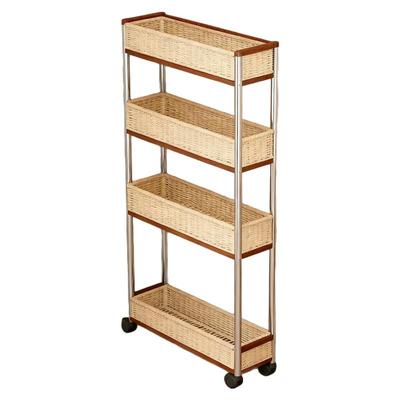 卫生间夹缝置物架多层收纳