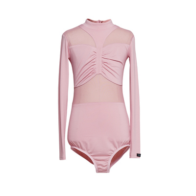 茜卡索拉丁舞服女童练功服上衣
