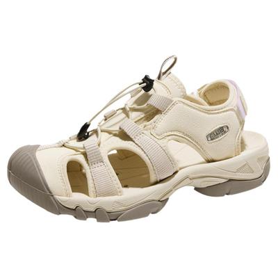 骆驼户外女鞋休闲包头凉鞋