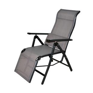 特斯林折叠椅叠高椅餐椅阳台庭院露台户外桌椅铝椅子休闲椅电脑椅