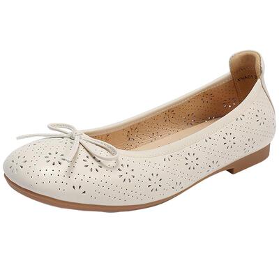 森达妈妈鞋女款春秋季新款商场同款舒适平底浅口单鞋XNA01AQ5