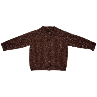 墨宝童装 MoobooKids_五彩缤纷马甲+彩点牛角扣毛衣 中大童修身冬