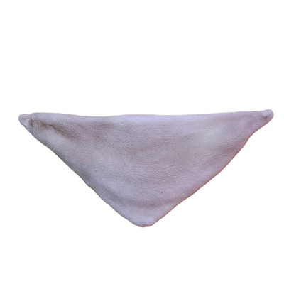 俄罗斯精品整张貂皮三角围巾