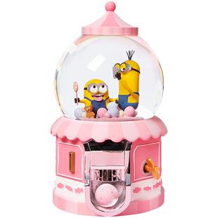 LOTS小黄人周边联名水晶球八音盒音乐盒梦幻摆件生日礼物女生儿童