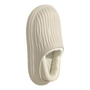 包跟防水棉拖鞋女士2025新款冬季家居保暖防滑男款室外穿毛毛拖鞋