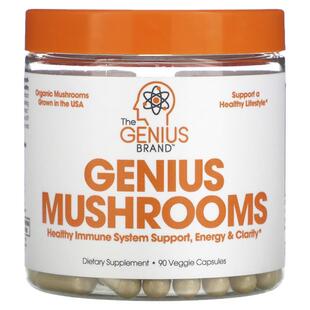 The Genius BrandGenius Mushrooms能量补充大脑健康思维记忆优化