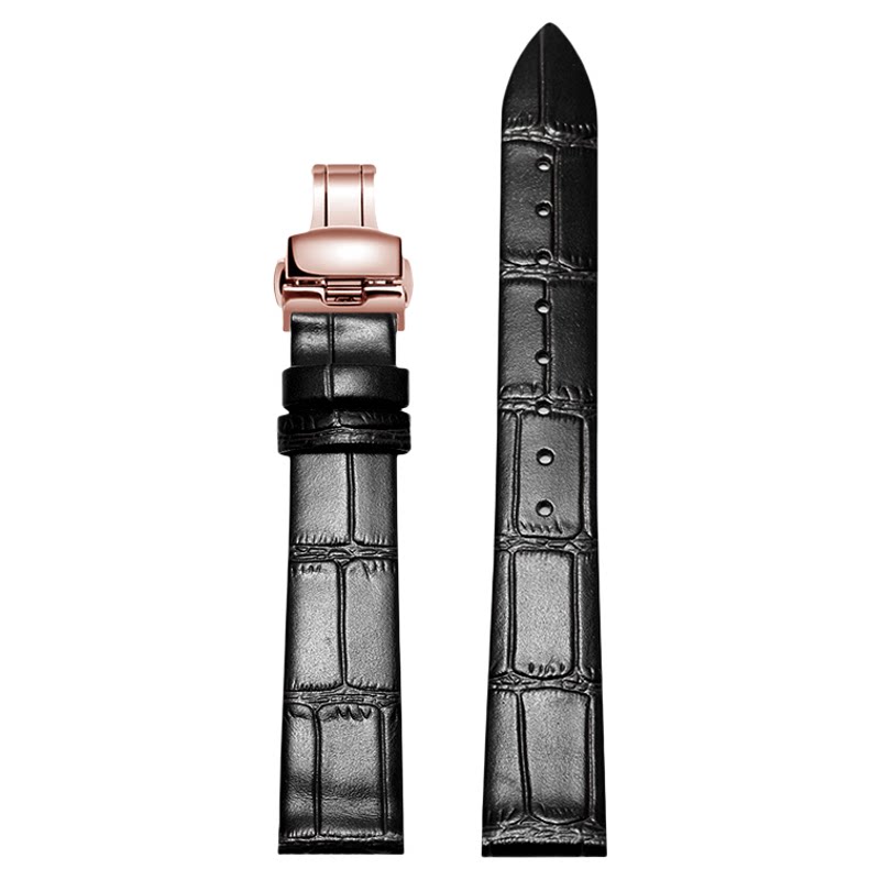 手表带女真皮适配Rarone雷诺小行星满天星8600708 938 8670328