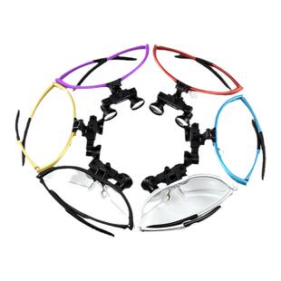 牙科医用口腔放大镜眼镜型头戴心血管手术骨外科检查头灯2.5X3.5X