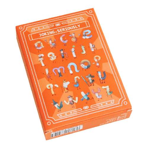 【百词斩文创】Gotcha英语字母天团扑克牌英语单词游戏扑克牌创意字母卡片英语单词卡片圆角不易划伤聚会游戏道具好玩的东西