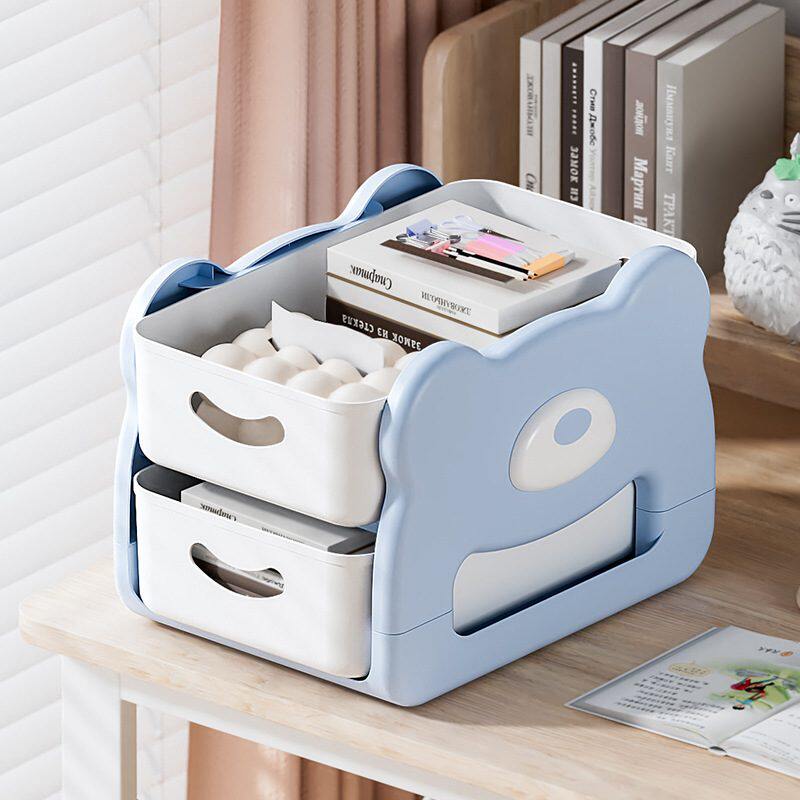 书包零食置物架可移动小推车桌面家用收纳桌下宿舍书架架书本学生