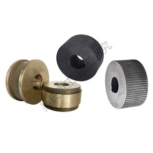 钢筋调直机计米轮四槽压轮压辊计数轮凹凸轮牵引轮矫直轮配件大全