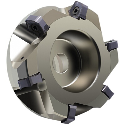 数控铣刀盘66度MFPN快进给铣刀盘