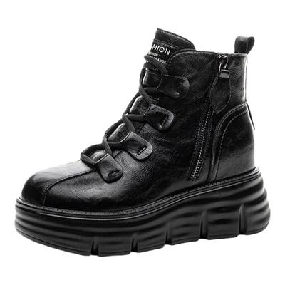 8cm厚底马丁靴女款新款爆款短靴