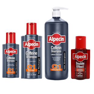 跨进 Alpecin欧倍青C1强健发丝咖啡因洗发水250ml/375ml/1250ml