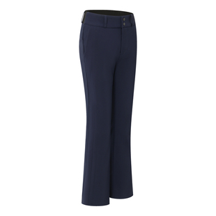 OC高尔夫裤子女秋冬抓绒保暧球裤高尔夫女装修身显瘦弹力女士长裤