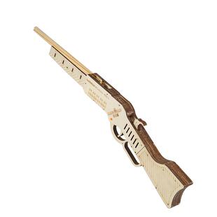 达克熊温彻斯特1887拼装模型积木玩具枪DIY手工拼图男孩礼物CSGO