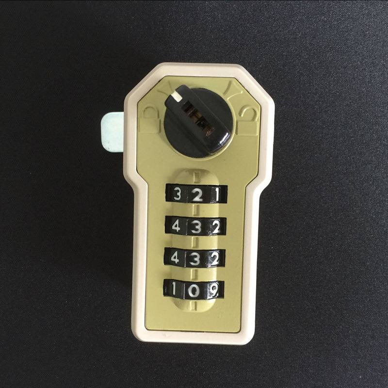 钥匙机械密码锁多格柜文件柜拔包舌柜子密码锁号储存锁物密码锁转