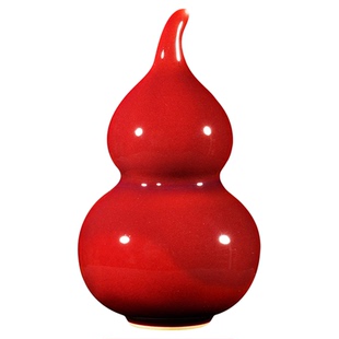 钧瓷葫芦摆件福禄吉祥桌面装饰玄关陶瓷窑变创意乔迁开业伴手礼品