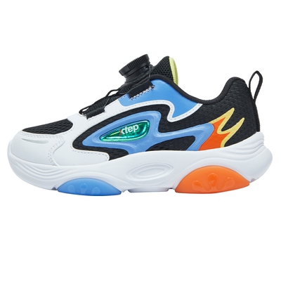 特步儿童鞋2025新款春夏网面透气男小童鞋轻便宝宝运动鞋跑步鞋子