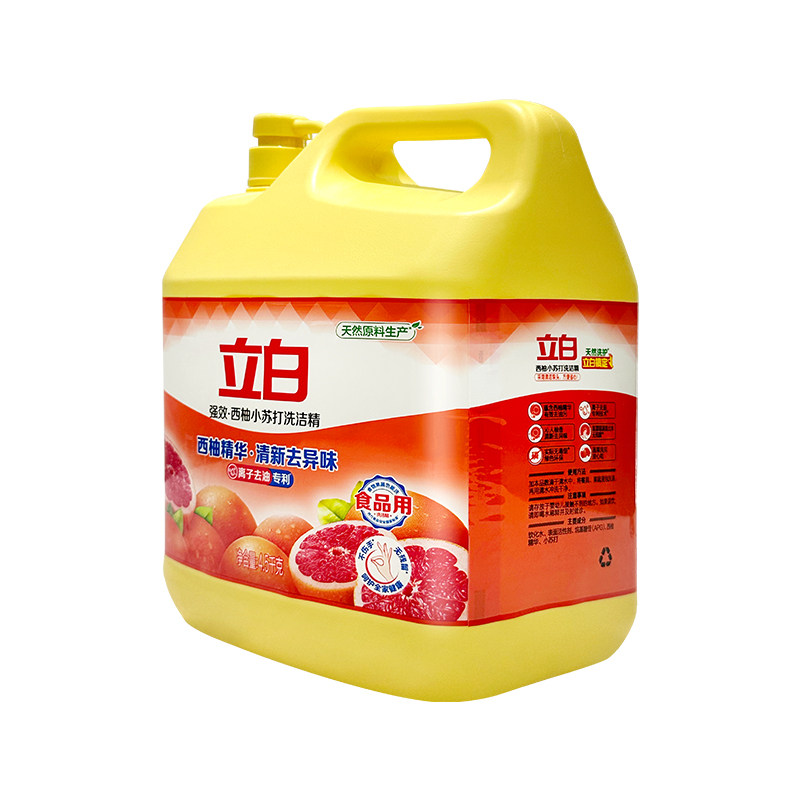 立白西柚小苏打洗洁精大桶装