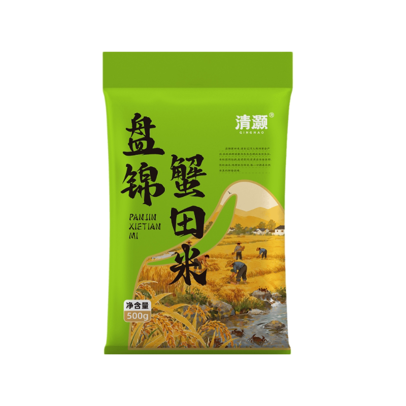 清灏盘锦蟹田米当季新米500g