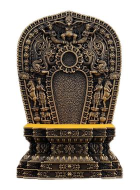 藏式民族风纯铜10公分佛台底座