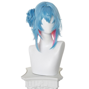 【漫囧】王者 时之魔女小乔 荣耀 cos假发 渐变 可拆卸团子 现货