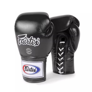 fairtex泰国进口 BGL6 泰拳 绑绳 系带拳套 拳击手套成人拳套比赛