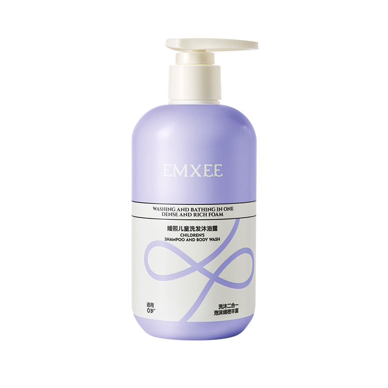 嫚熙儿童洗发沐浴露洗沐二合一洗头宝宝洗护洗发水婴儿可用沐浴乳