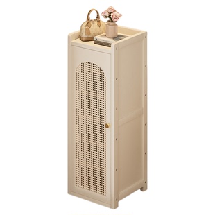 入户鞋柜小窄门口家用室内极窄玄关柜带门简易鞋架出租房用置物架