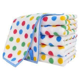 圆点抹布不易清洁沾油吸水洗碗保洁厨房家用毛巾不掉加厚